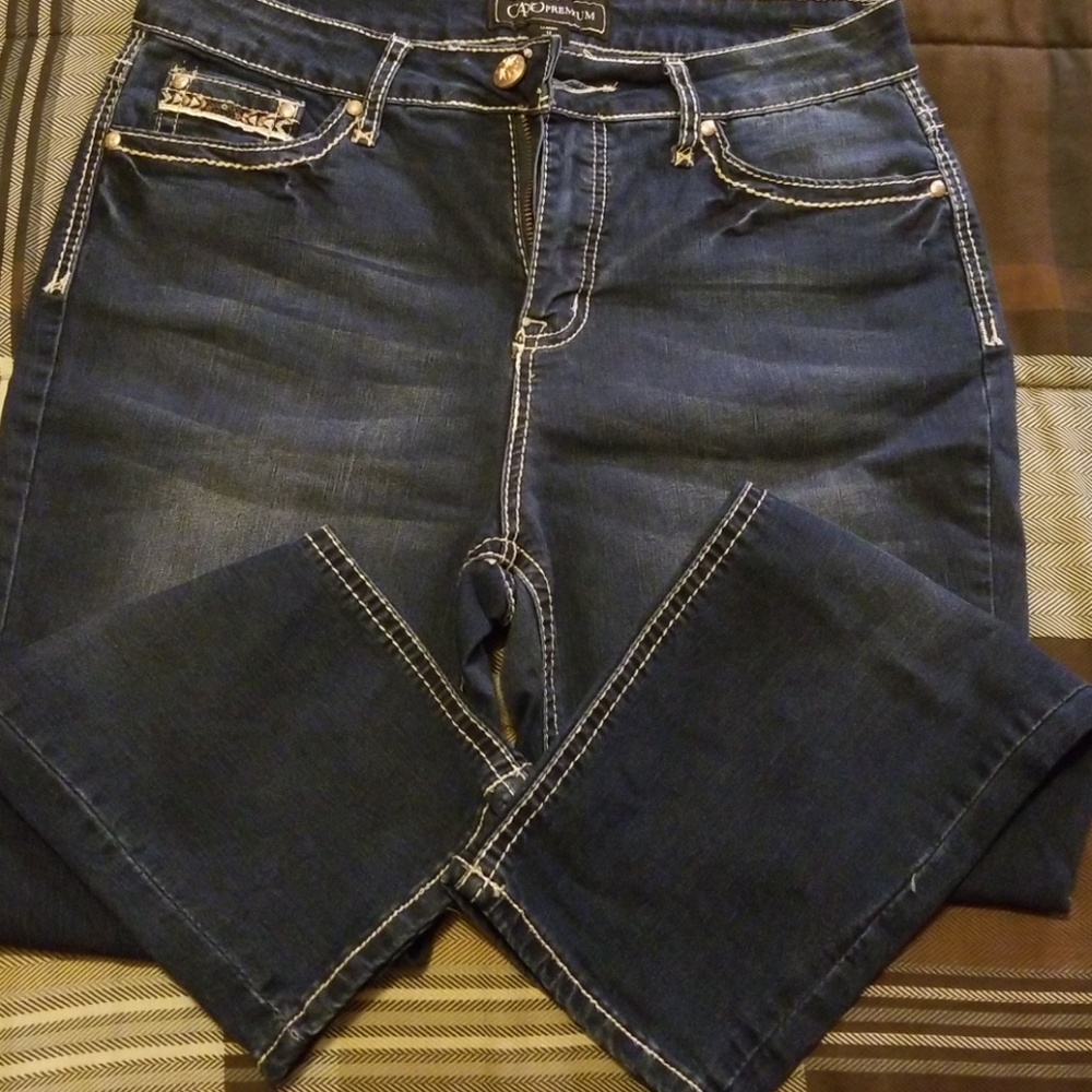 Denim Capris